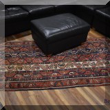 D11. Handknotted rug. 92” x 45” 